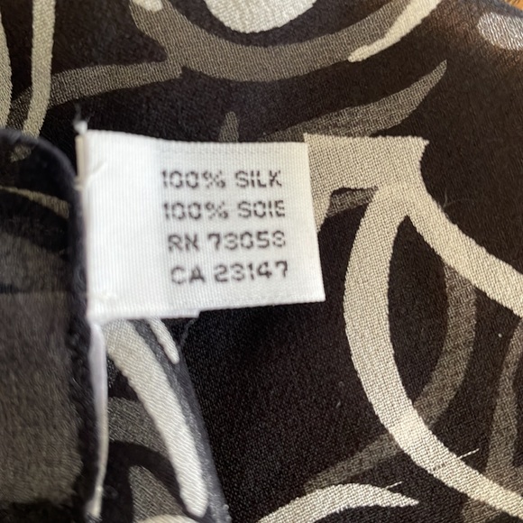 Talbots 100% Silk Scarf - Picture 2 of 4